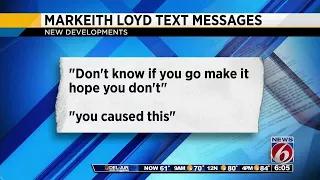 Markeith Loyd text message to Sade Dixon: I hope you don't make it