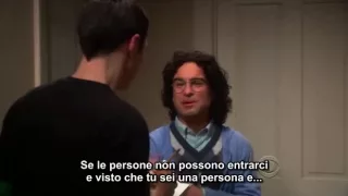 Sheldon - Leonard's first encounter (sub ita)