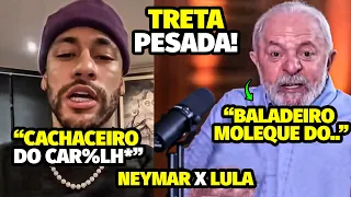 TRETA! A GRAVÍSSIMA DECLARAÇÃO DE LULA QUE CAUSOU UMA BAITA P0LÊMICA COM NEYMAR E FEZ O JOGADOR..