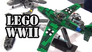 LEGO WWII German Jet Airplanes | BrickFair Alabama 2017