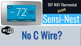 Missing C Wire? Install Wi-Fi Thermostat DIY With or Without C WIRE?