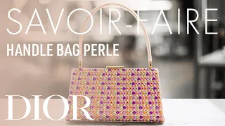 Dior Handle Perle Bag Enchantment: Weaving Wonders of Savoir-Faire