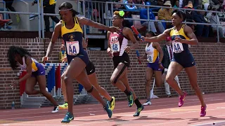 Elaine Thompson-Herah & Shericka Jackson Dominating Penn Relays 4x2