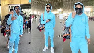Biggboss16 Winner & Rapper MC Stan Spotted At Mumbai Airport