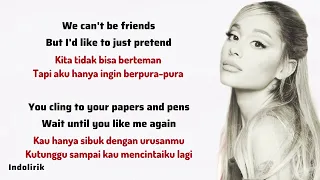 Ariana Grande - we can’t be friends (wait for your love) | Lirik Terjemahan