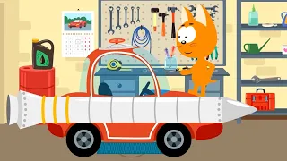 Kitty and the Magic Garage  - Rocket   - cars cartoons