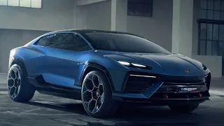 First Electric Bull Introduced with 1.341 HP, Photo Gallery,New Lamborghini Lanzador EV Concept 2028