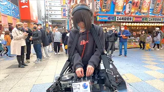 Walking DJ in Tsutenkaku（通天閣） /Playing The World