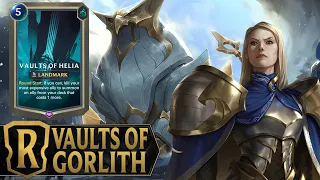 Vaults of Gorlith - Hecarim & Lucian Helia Deck - Legends of Runeterra A Curious Journey Gameplay