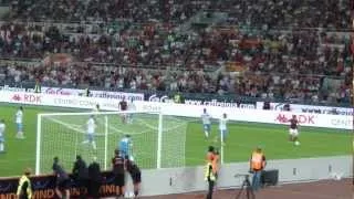 26.08.2012 - Stadio Olimpico di Roma - Roma-Catania 1-1 - Goal di Osvaldo in rovesciata - HD