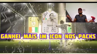 FIFA21 GANHEI DIDIER DROGBA 92 ICON  MOMENTO