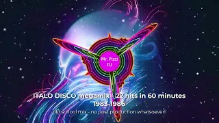 ITALO DISCO megamix 2024 - 22 hits in 60 minutes 1983-1986 - DANCE ANNI 80