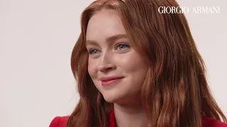 Face to face with Armani beauty Global Ambassador Sadie Sink