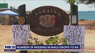 66 people still missing from Maui wildfire | FOX 13 Seattle