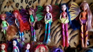 Моя коллекция кукол Винкс 14 штук*Winx Club Dolls