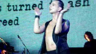 Depeche Mode Houston, Tx: Front Row - Pit 08/30/2009