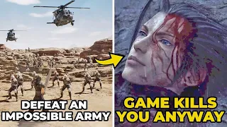 10 Times Video Games FORCED You To Lose (And Punished You For It)