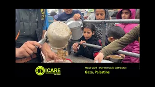 iCare Gaza | Iftar Hot Meals Distribution - 16th March 2024