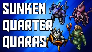 [Tibia Where to Hunt – MS/ED 100+] Sunken Quarter Quaras (700k/hr @ 113)