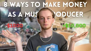 Becoming a Full-Time Music Producer: 8 Income Streams Revealed