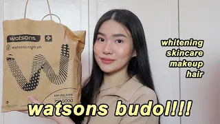 WATSONS HAUL 2020! ♥️ Skincare, Whitening, Makeup + GIVEAWAY | Toni Sia