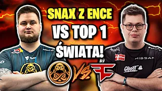 SNAX Z ENCE VS TOP 1 ŚWIATA W WALCE O PÓŁFINAŁ IEM DALLAS! ENCE VS FAZE - SKRÓT MECZU