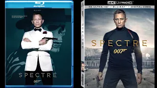 Spectre Blu-ray vs 4K Blu-ray Comparison (SDR version)