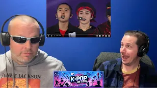 EXO Reaction - LIVE PERFORMANCE | Diamond+Coming Over+Run This+Drop That+Power - KPop On Lock S2E15