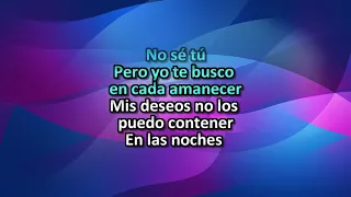 No se tu Luis Miguel Karaoke para rango vocal bajo