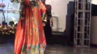 Dança típica árabe dos beduínos nômades