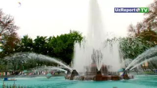 Праздник фонтанов в Ташкенте (2015 год)