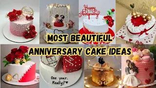 Anniversary cake design/Anniversary Cake/Wedding anniversary cake design/Anniversary Cake Photo#cake