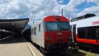 Trainspotting am Villacher HBF 12.05.2024