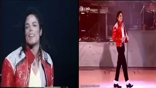 Michael Jackson Beat It Brunei 1996 vs Munich 1997