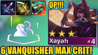 FULL CRIT XAYAH 3-STAR IS A BEAST!!! | Teamfight Tactics Set 9.5 Ranked