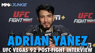 Adrian Yanez Upon Seeing Result of Devastating TKO: 'I Thought I Killed a Guy' | UFC Vegas 92