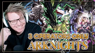 Siracusano Rerun | Felineknights Niche | 3 OPERATORS ONLY CHALLENGE   | Arknights #arknights