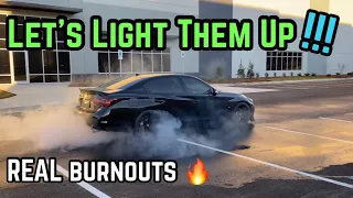 How to do a REAL Burnout in your Infiniti Q50 | FINALLY the Right Answer