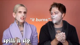 Jeffree Star shading KylieSkin for 6 minutes straight || spill n sip