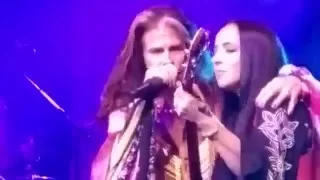 Steven Tyler Walk This Way LIVE with Loving Mary