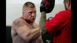 Brock Lesnar Boxing-MMA Training