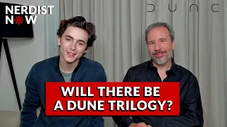 DUNE: Timothée Chalamet & Director Denis Villeneuve Talk Favorite Scene, Sequels, & More