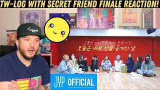 TWICE TW-LOG with SECRET FRIEND Finale Reaction!