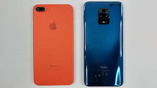 Redmi Note 9s Vs iPhone 7 Plus in 2022 | Speed Test