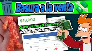 GENTE VENDIENDO BASURA #2 CHETO CON FORMA DE CALAMARDO