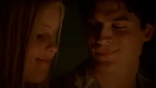 Rebekah And Damon Flirt At The Bonfire Party - The Vampire Diaries 3x06 Scene