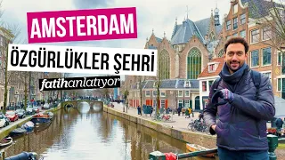 Amsterdam [4K] - Kanalların ve Dans Eden Evlerin Şehri