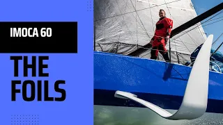 IMOCA boat tour: a closer look at the foils