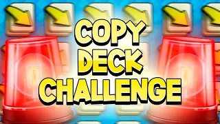 Copying my Opponents Decks on TOP LADDER - Clash Royale