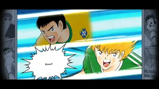 Jumping Superspeed Kickback Cannon | Schneider & Rivaul | Captain Tsubasa Dream Team